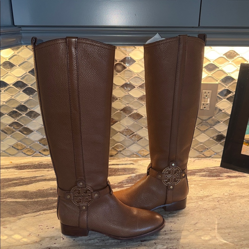 Tory Burch Leather Boots